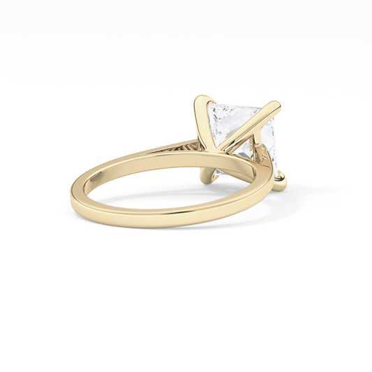 Princess Solitaire Lab Grown Diamond Engagement Ring