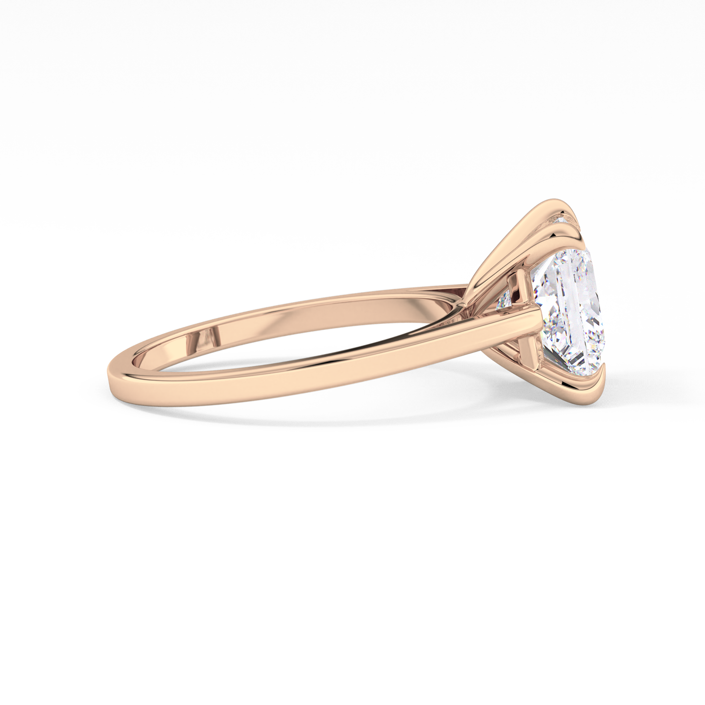 Princess Solitaire Lab Grown Diamond Engagement Ring