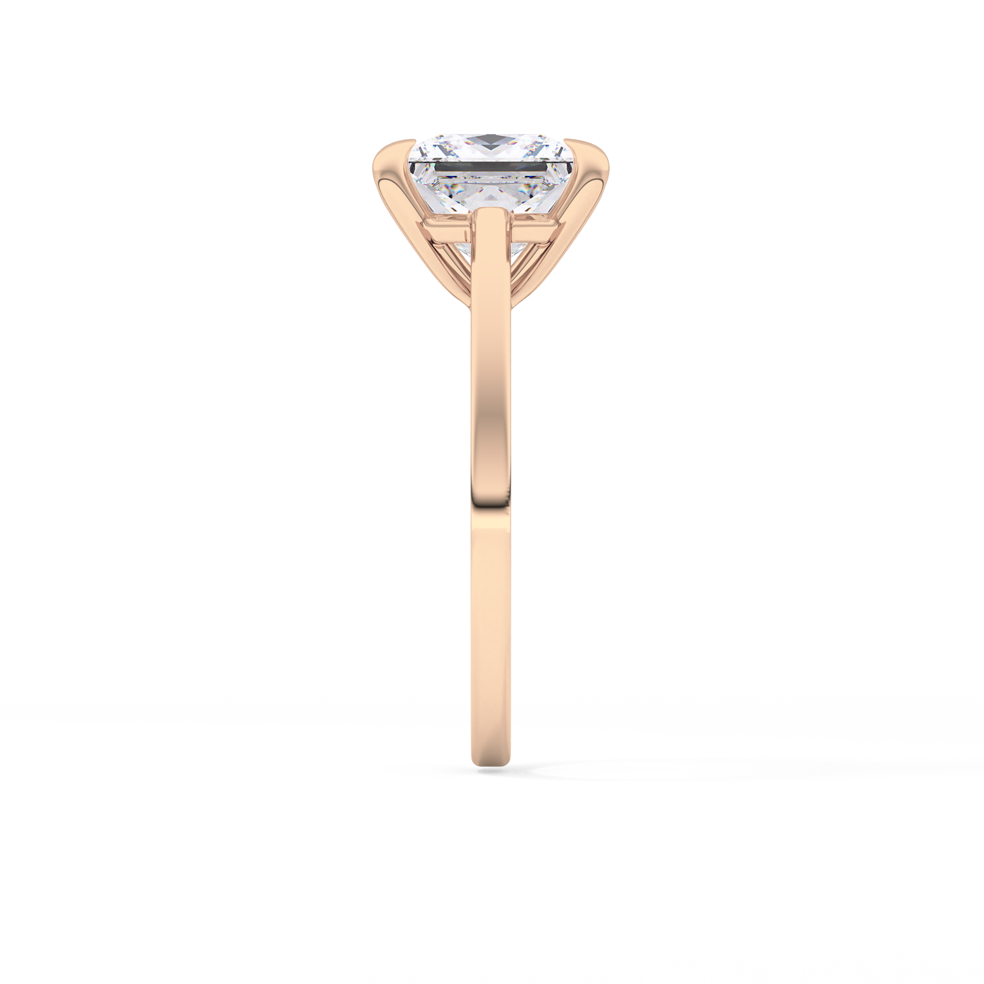 Princess Solitaire Lab Grown Diamond Engagement Ring