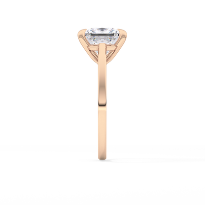 Princess Solitaire Lab Grown Diamond Engagement Ring