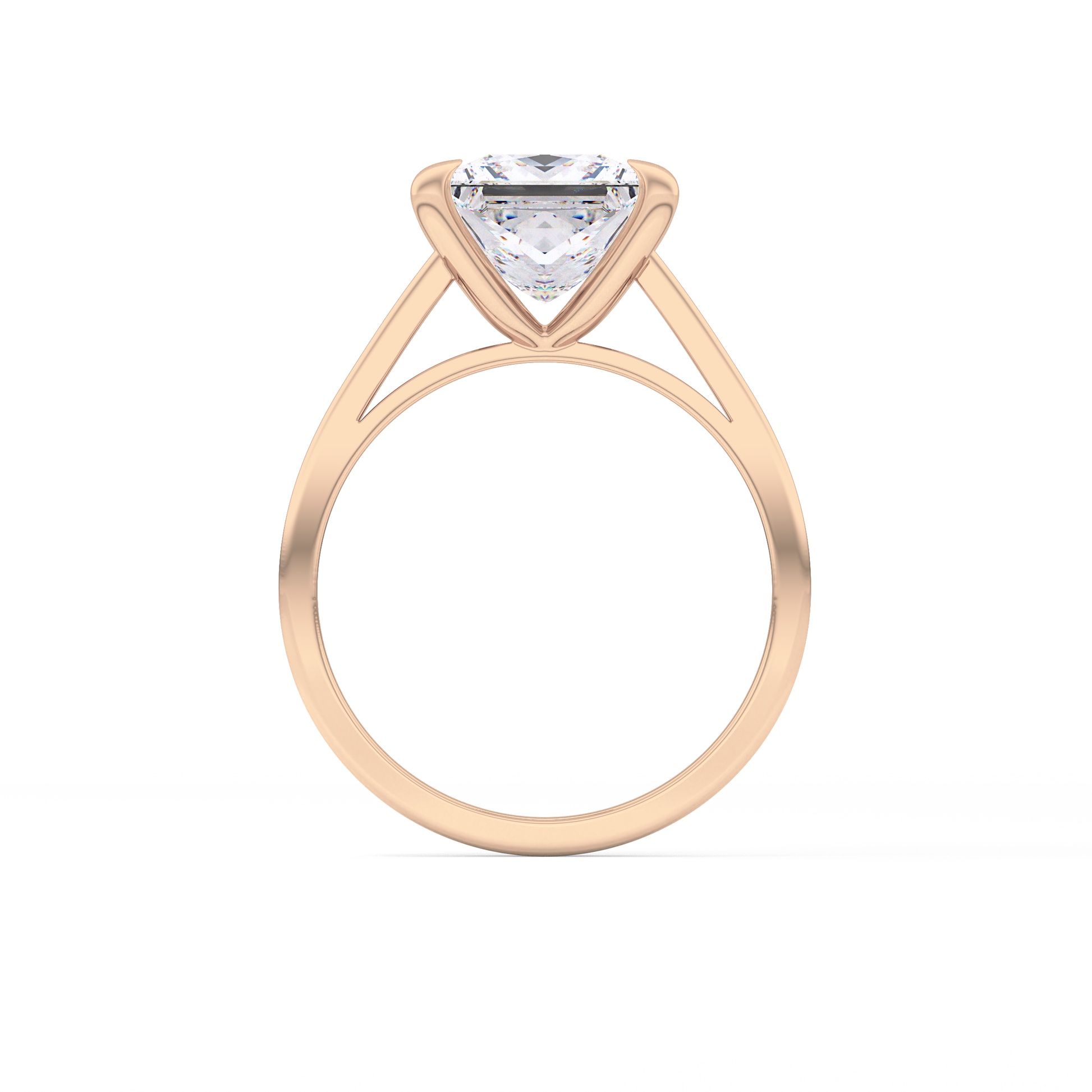 Princess Solitaire Lab Grown Diamond Engagement Ring