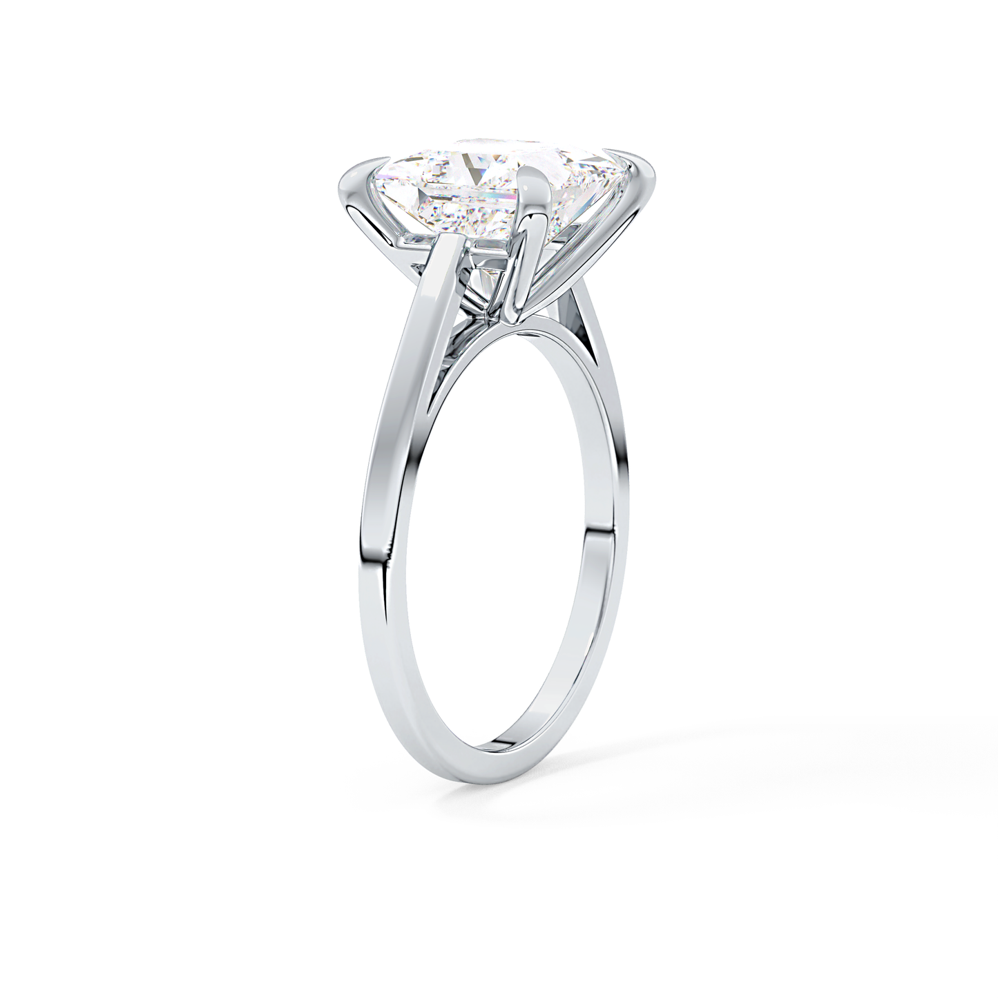 Princess Solitaire Lab Grown Diamond Engagement Ring