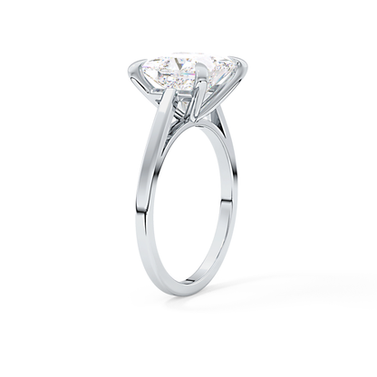 Princess Solitaire Lab Grown Diamond Engagement Ring