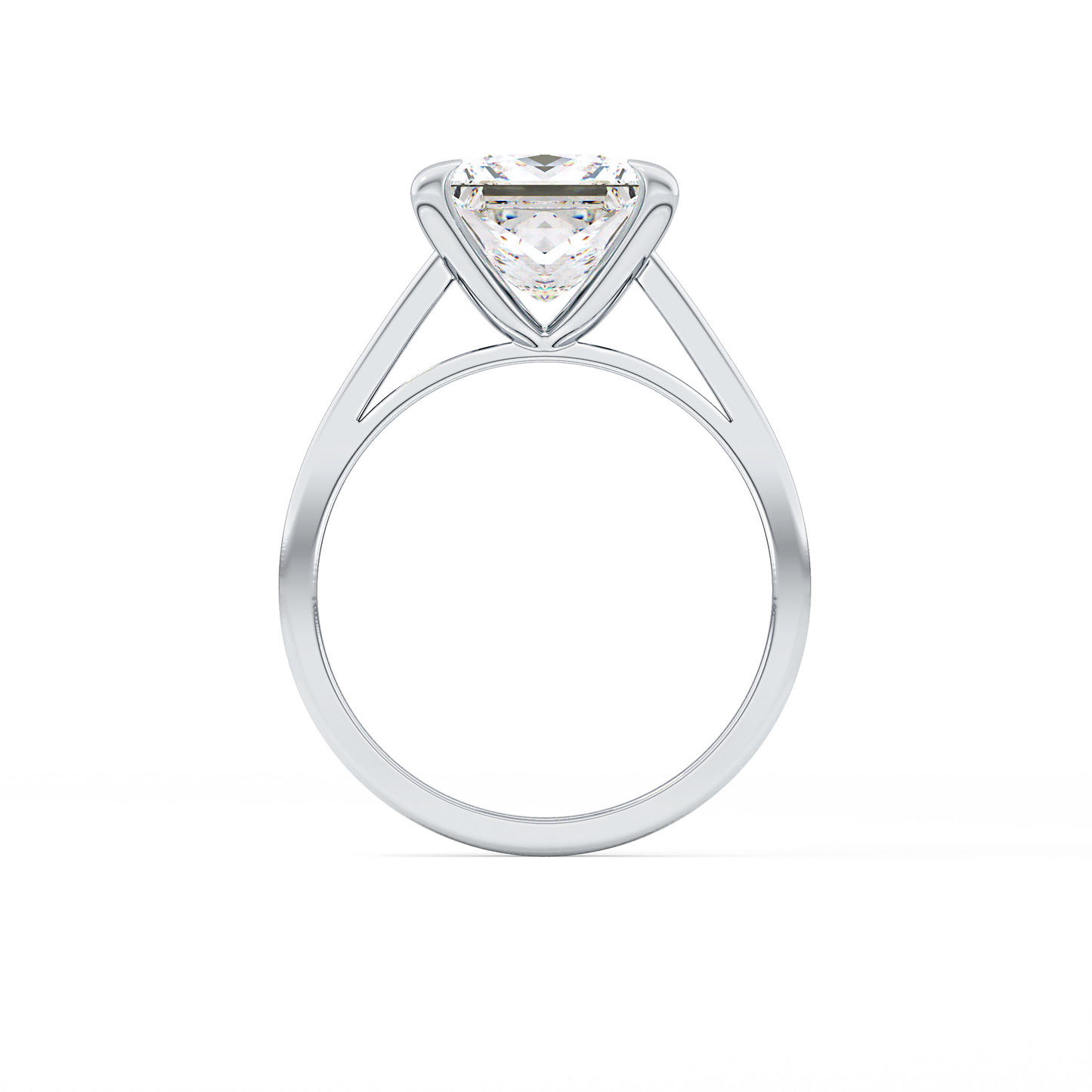 Princess Solitaire Lab Grown Diamond Engagement Ring