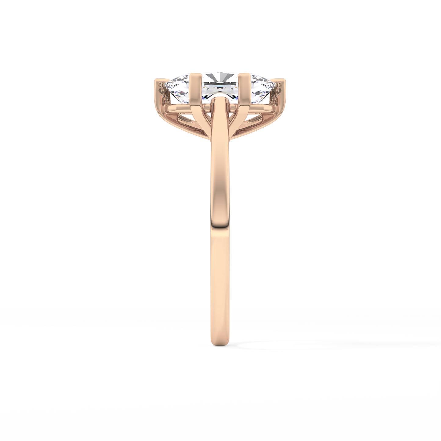 Cushion Solitaire Lab Grown Diamond Engagement Ring
