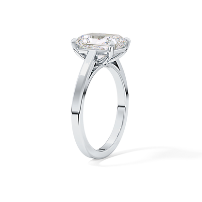 Radiant Solitaire Lab Grown Diamond Engagement Ring