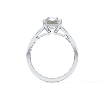 Radiant Solitaire Lab Grown Diamond Engagement Ring