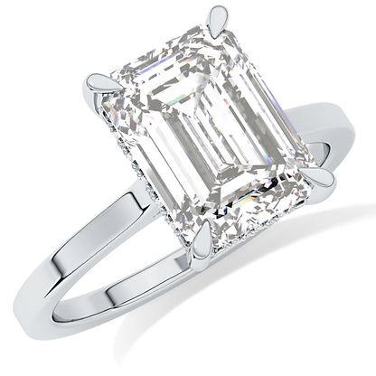 Full Eternity Wedding Band with 1.23 TCW Round & Baguette Cut Moissanite – Yellow, White, or Rose Gold