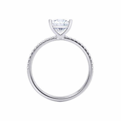 Princess Pave Lab Grown Diamond Engagement Ring