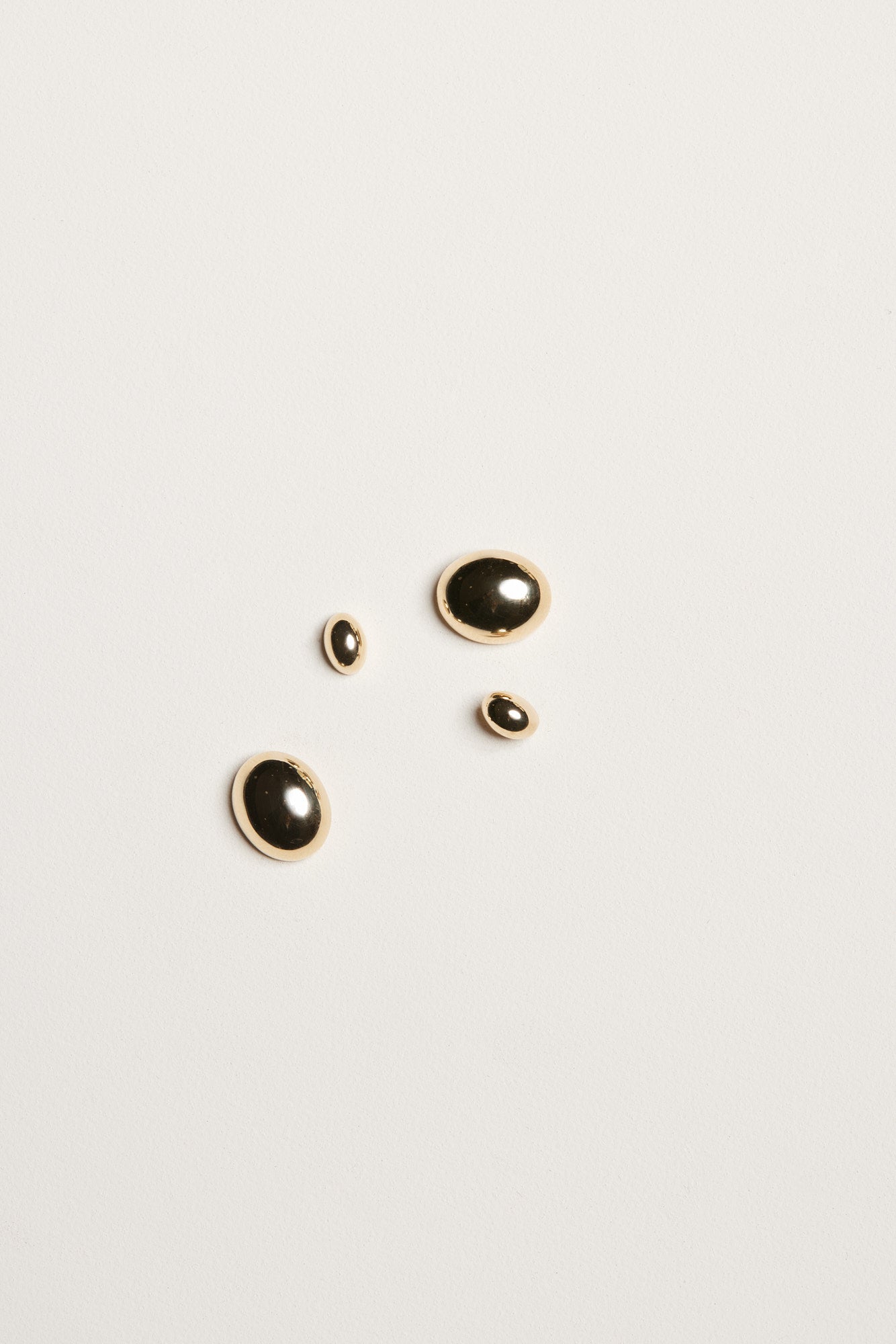 Vivienne Large Oval Studs | 925 Sterling Silver