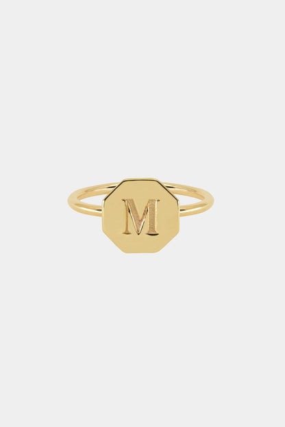 Letter Ring | 925 Sterling Silver