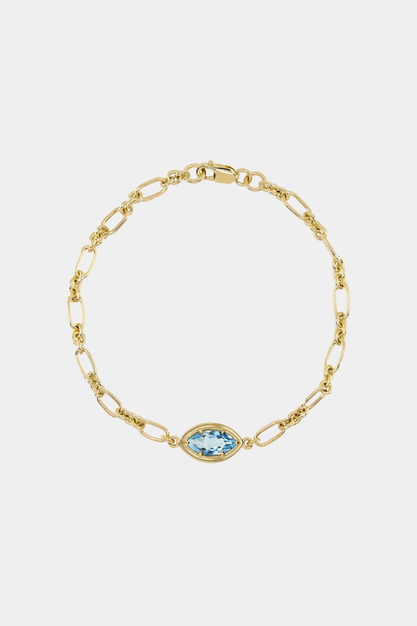 Roma Marquise Gemstone Bracelet | 925 Sterling Silver