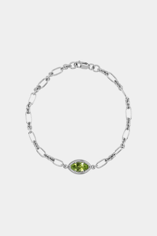 Roma Marquise Gemstone Bracelet | 925 Sterling Silver