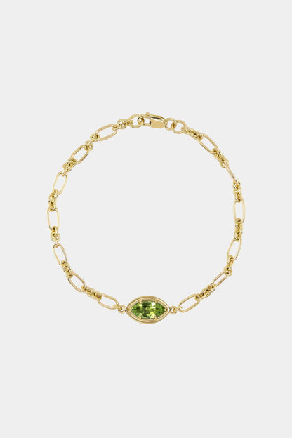 Roma Marquise Gemstone Bracelet | 925 Sterling Silver