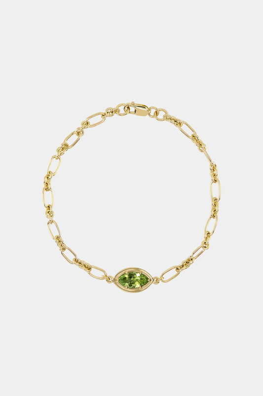 Roma Marquise Gemstone Bracelet | 925 Sterling Silver