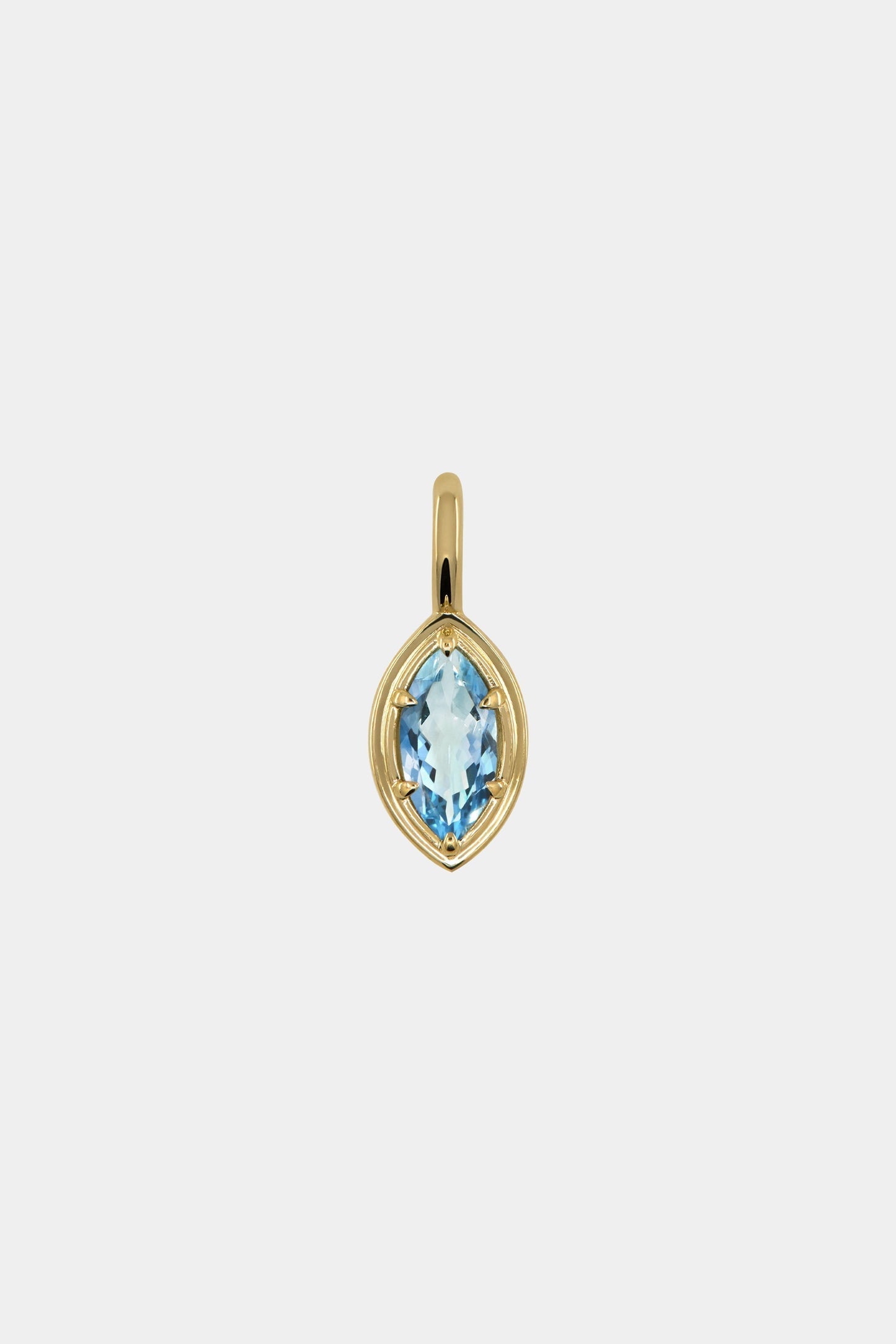 Roma Marquise Gemstone Pendant | 925 Sterling Silver