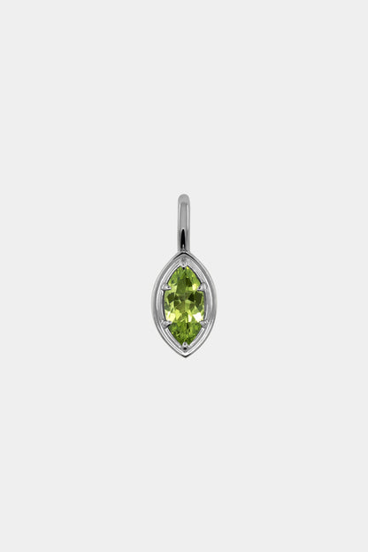 Roma Marquise Gemstone Pendant | 925 Sterling Silver
