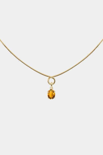 Omega Loop Necklace | 925 Sterling Silver, Customise