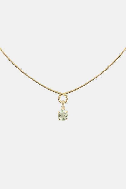 Omega Loop Necklace | 925 Sterling Silver, Customise
