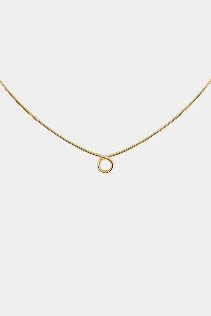 Omega Loop Necklace | 925 Sterling Silver, Customise