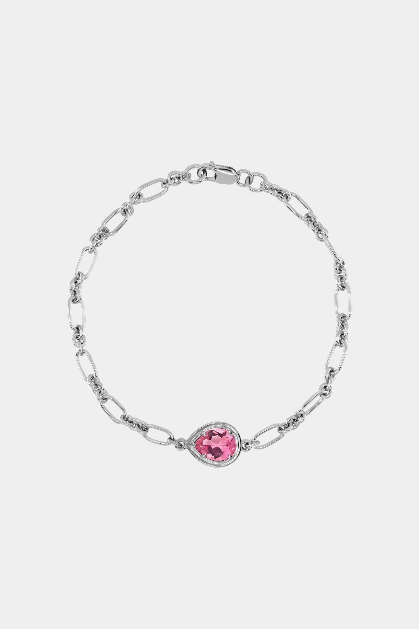 Roma Pear Gemstone Bracelet | 925 Sterling Silver