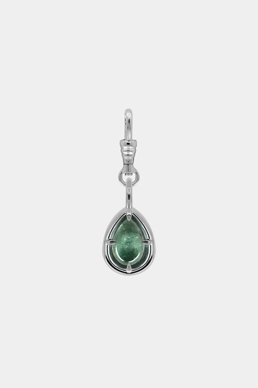 Pear Tourmaline Pendant | 925 Sterling Silver