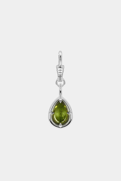 Pear Tourmaline Pendant | 925 Sterling Silver