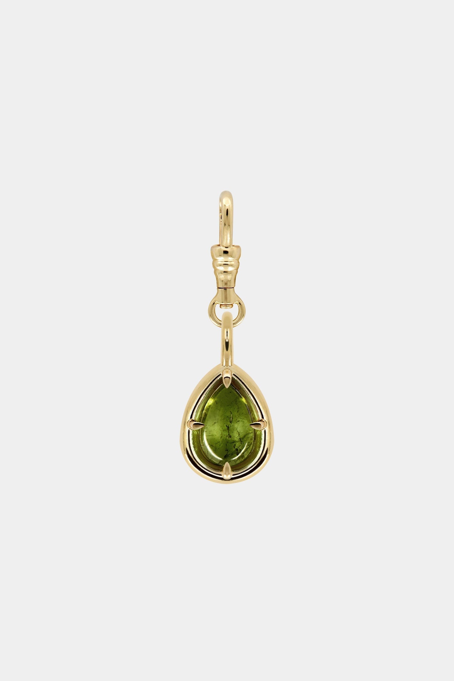 Pear Tourmaline Pendant | 925 Sterling Silver