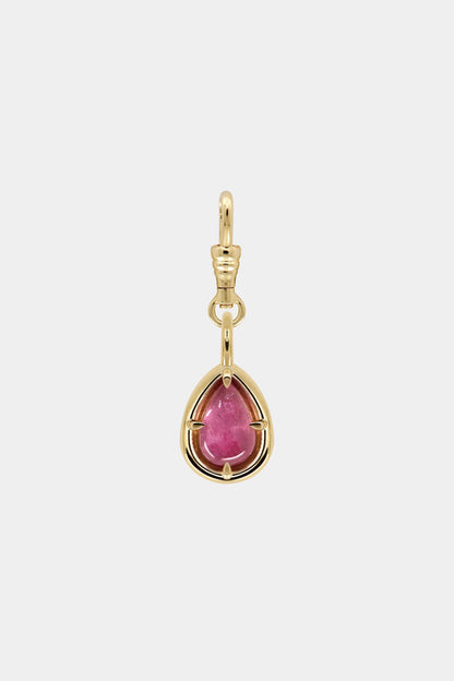 Pear Tourmaline Pendant | 925 Sterling Silver