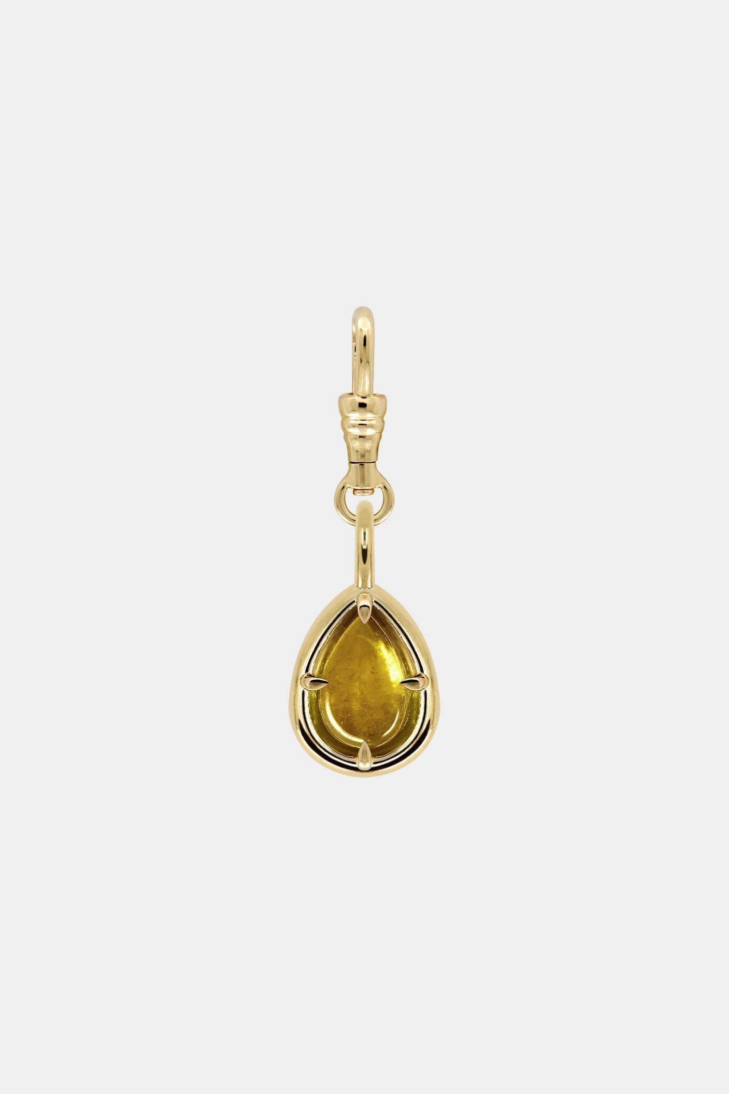 Pear Tourmaline Pendant | 925 Sterling Silver