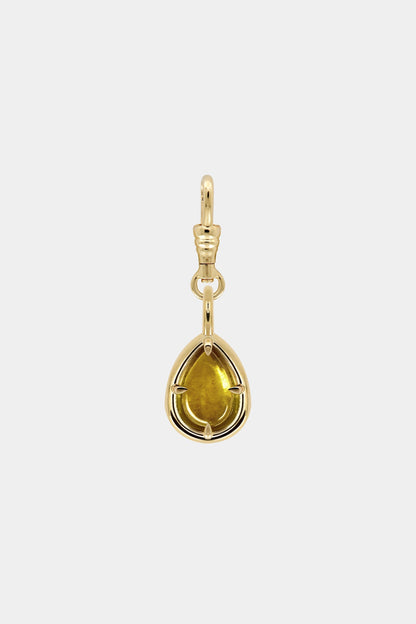 Pear Tourmaline Pendant | 925 Sterling Silver