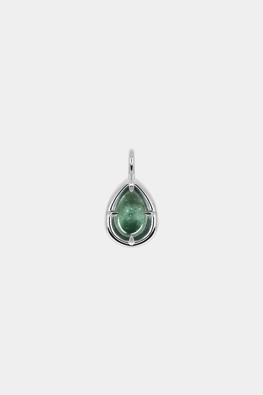 Pear Tourmaline Pendant | 925 Sterling Silver