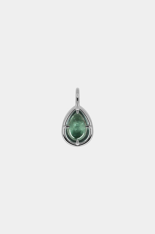 Pear Tourmaline Pendant | 925 Sterling Silver