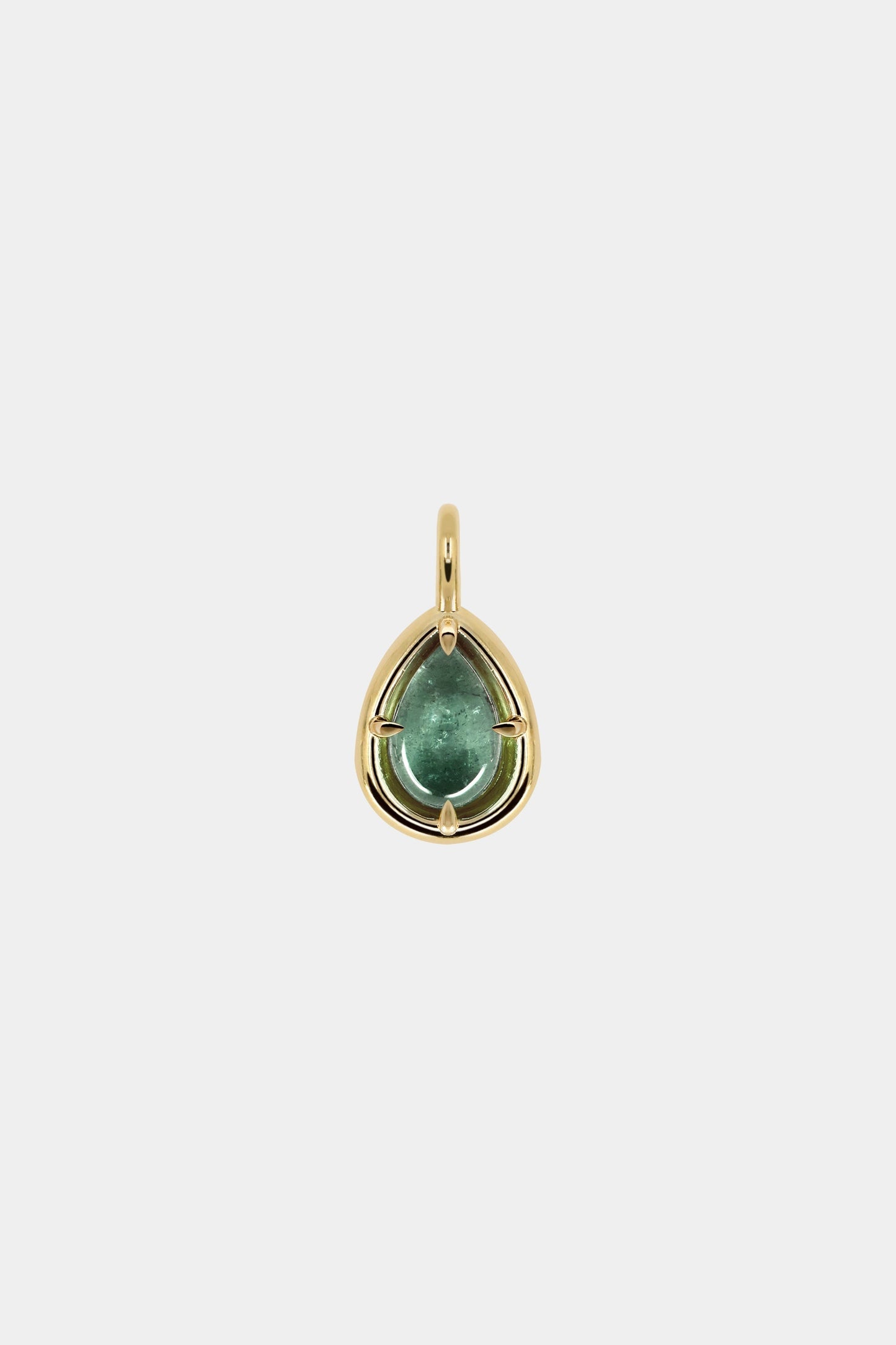 Pear Tourmaline Pendant | 925 Sterling Silver