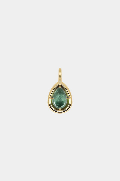 Pear Tourmaline Pendant | 925 Sterling Silver