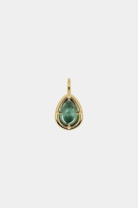 Pear Tourmaline Pendant | 925 Sterling Silver