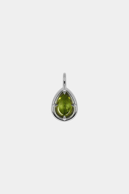 Pear Tourmaline Pendant | 925 Sterling Silver