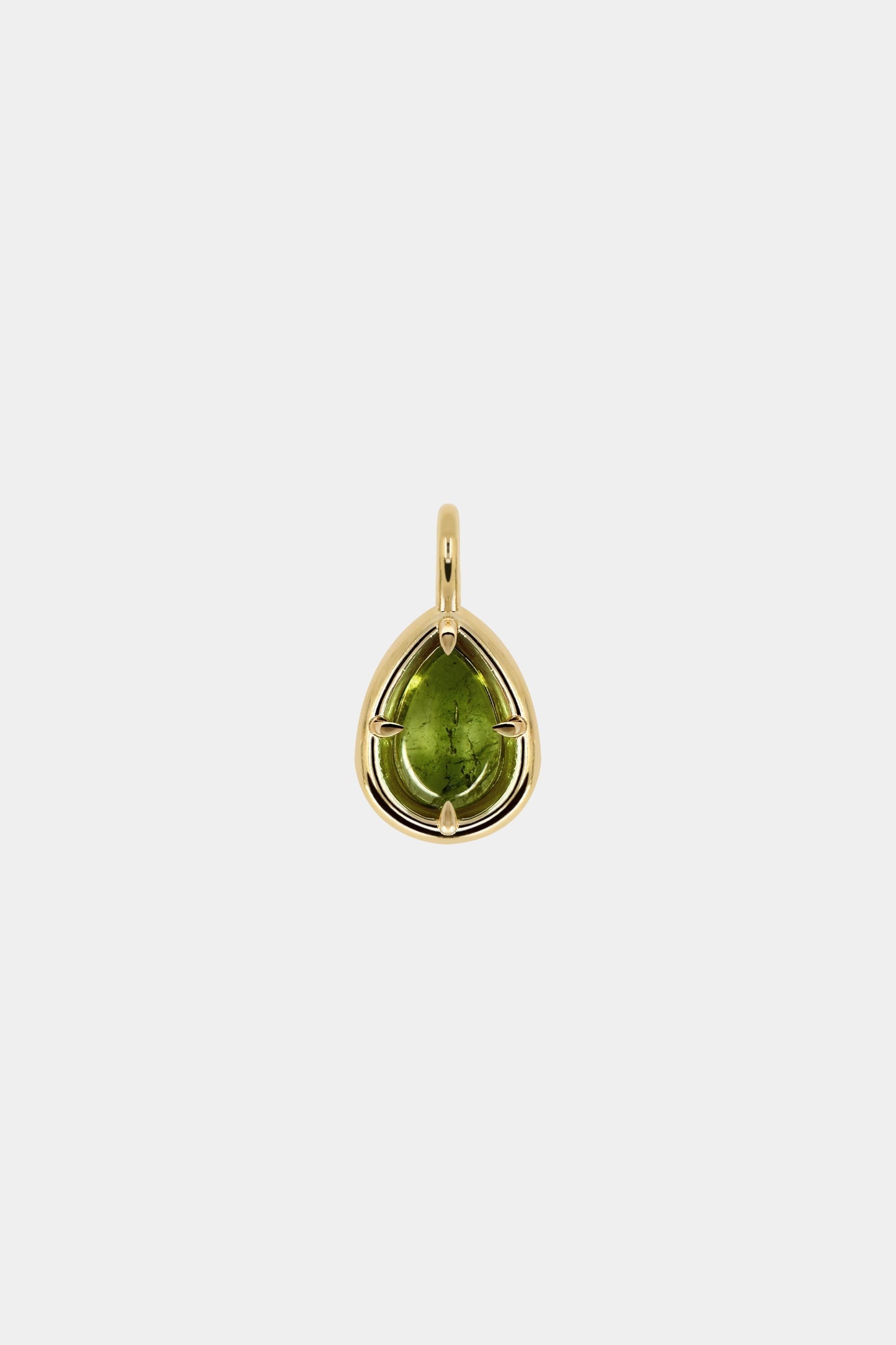 Pear Tourmaline Pendant | 925 Sterling Silver