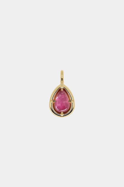 Pear Tourmaline Pendant | 925 Sterling Silver