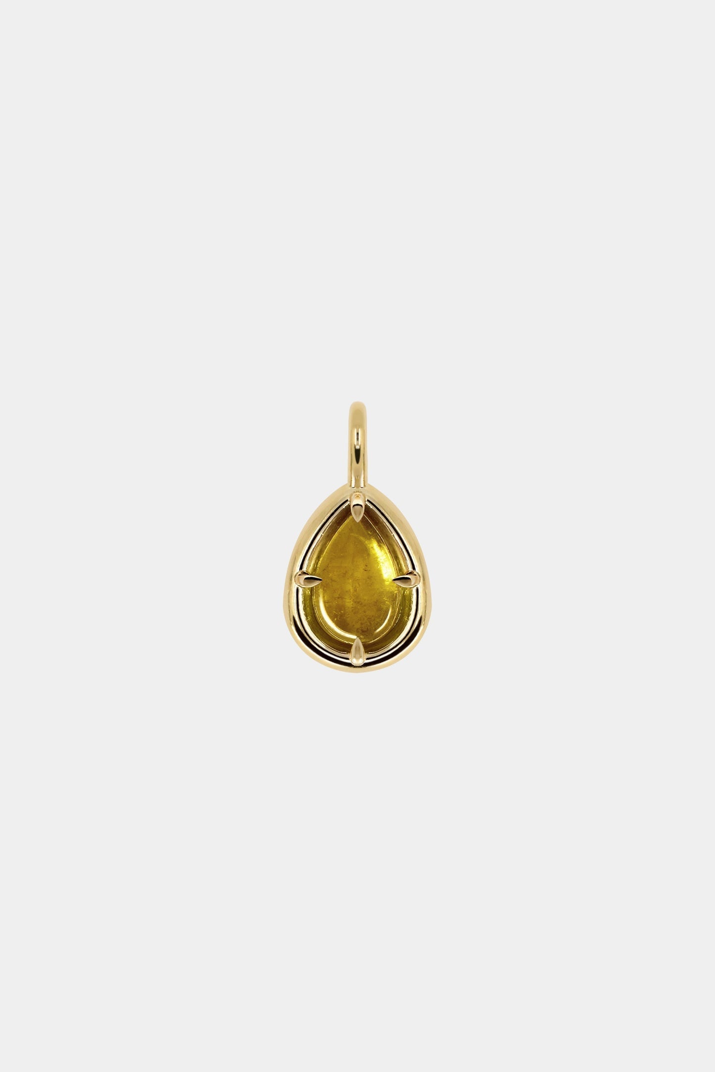Pear Tourmaline Pendant | 925 Sterling Silver