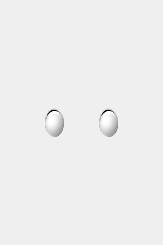 Vivienne Small Oval Studs | 925 Sterling Silver