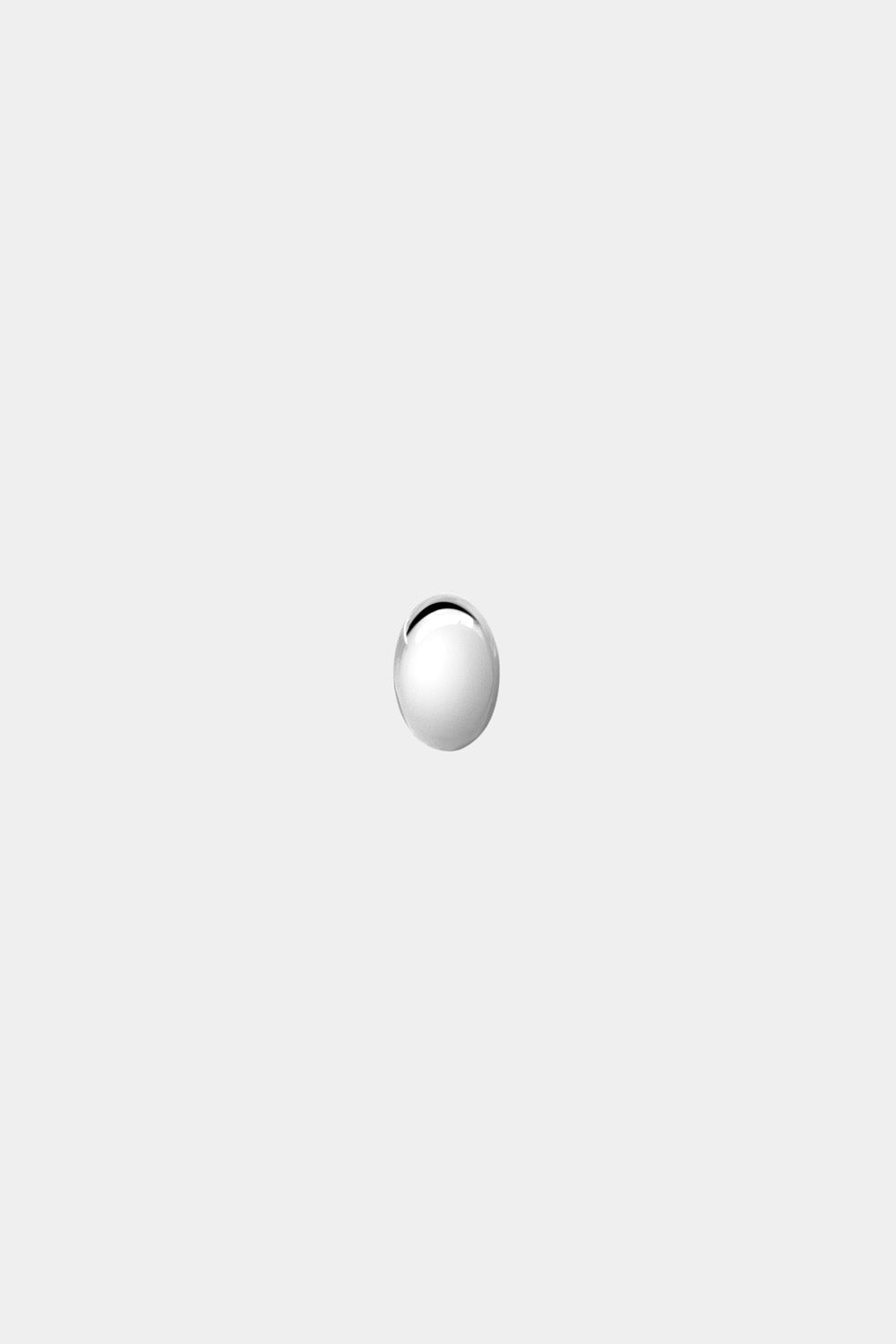 Vivienne Small Oval Studs | 925 Sterling Silver