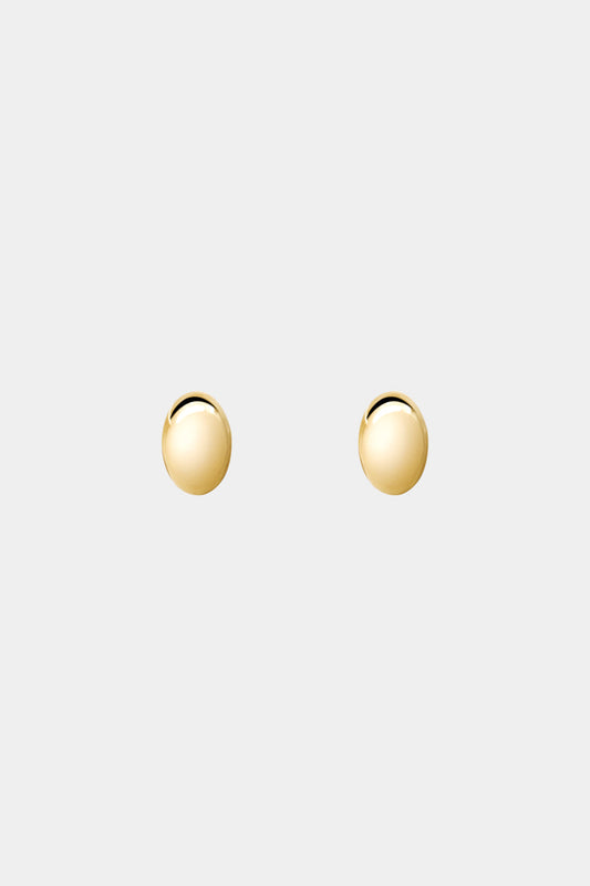 Vivienne Small Oval Studs | 925 Sterling Silver
