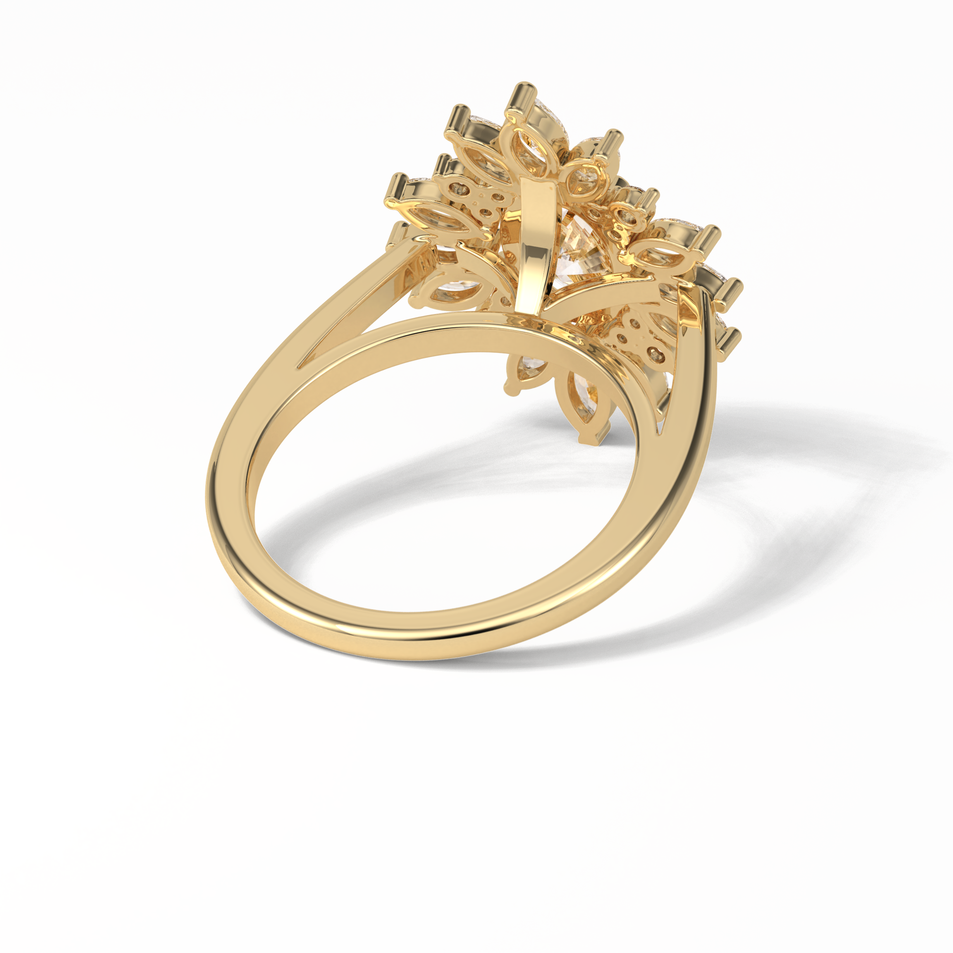 Oval Halo Lab Grown Diamond Engagement Ring