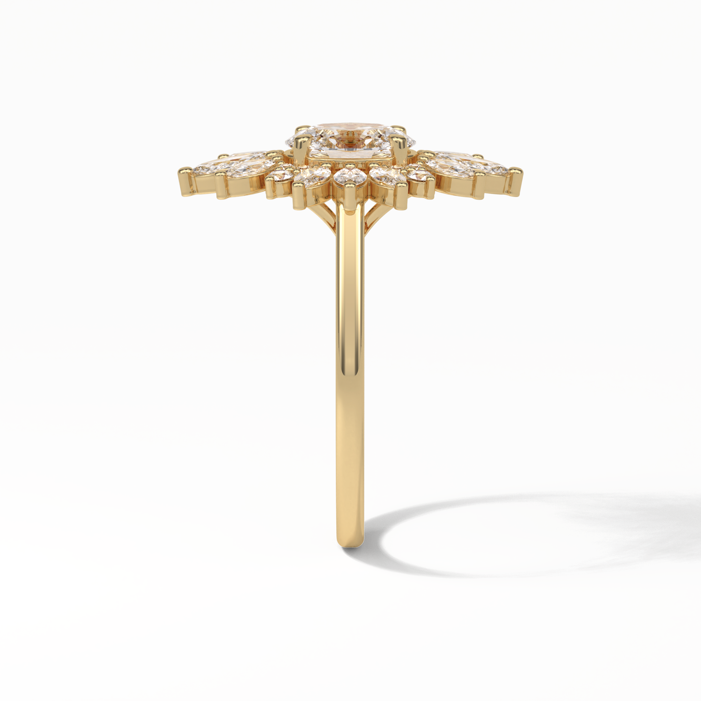 Oval Halo Lab Grown Diamond Engagement Ring