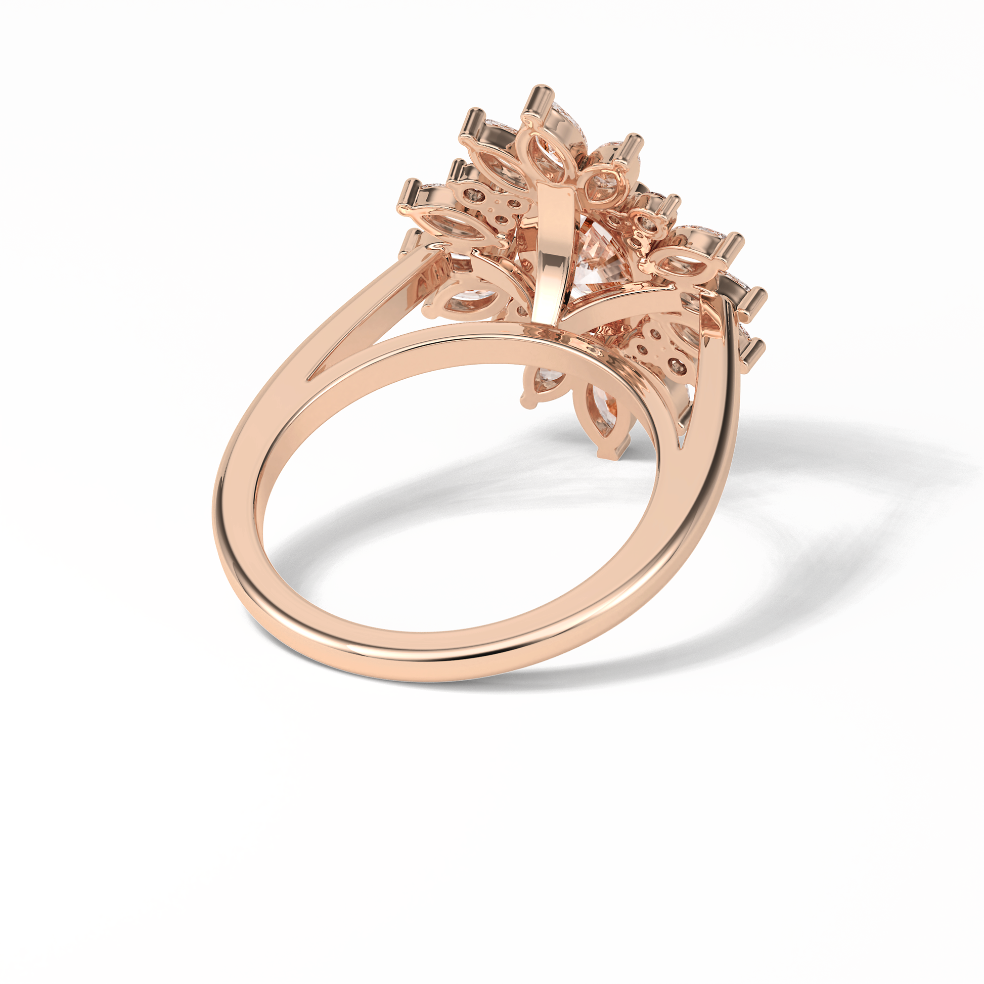 Oval Halo Lab Grown Diamond Engagement Ring