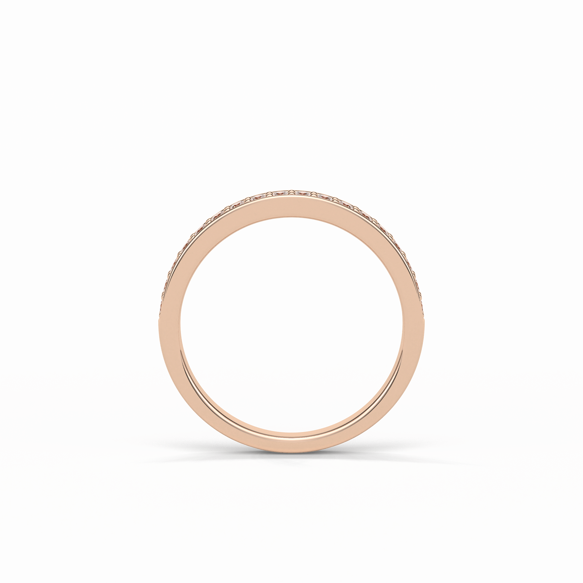 0.3 TCW Round Shaped Wedding Band 20