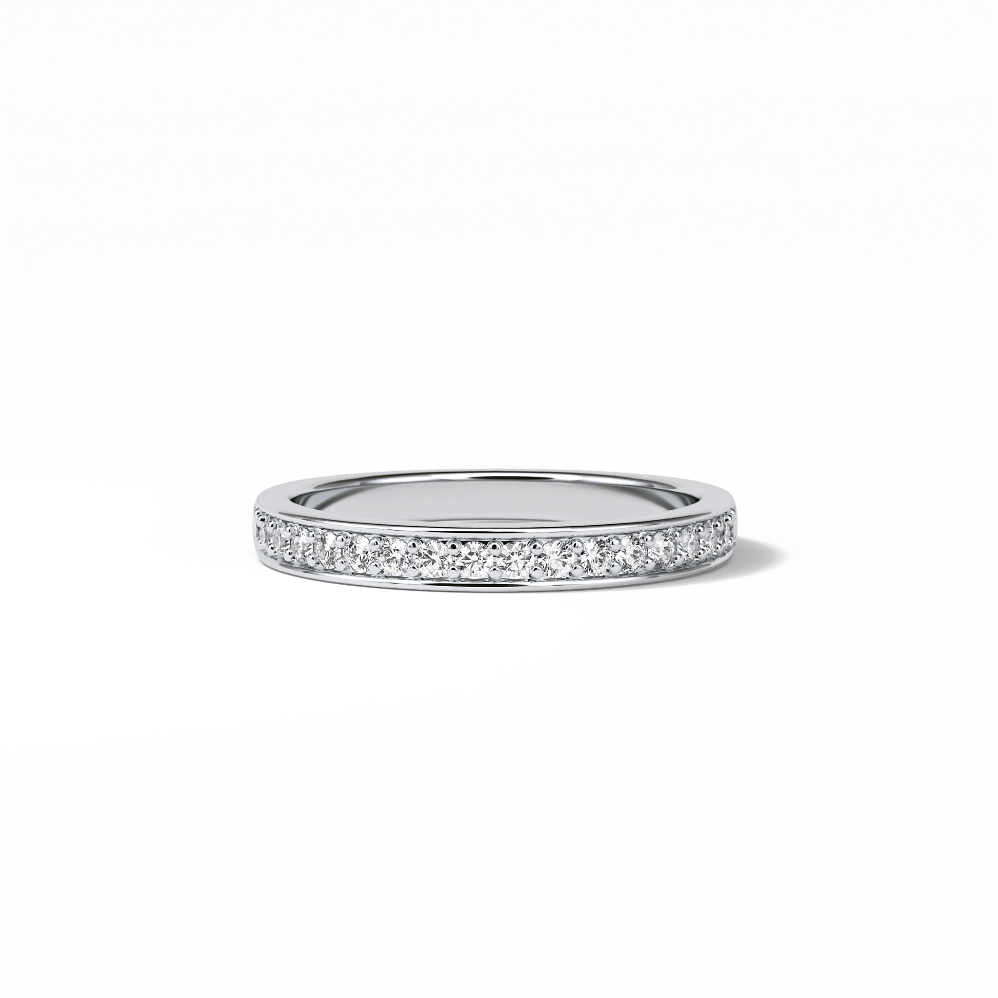 0.3 TCW Round Shaped Wedding Band 1