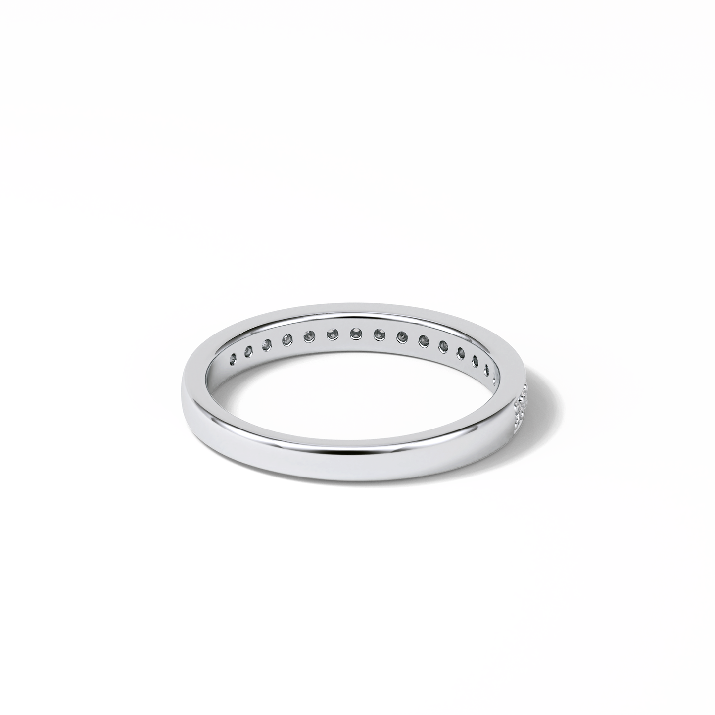 0.3 TCW Round Shaped Wedding Band 4