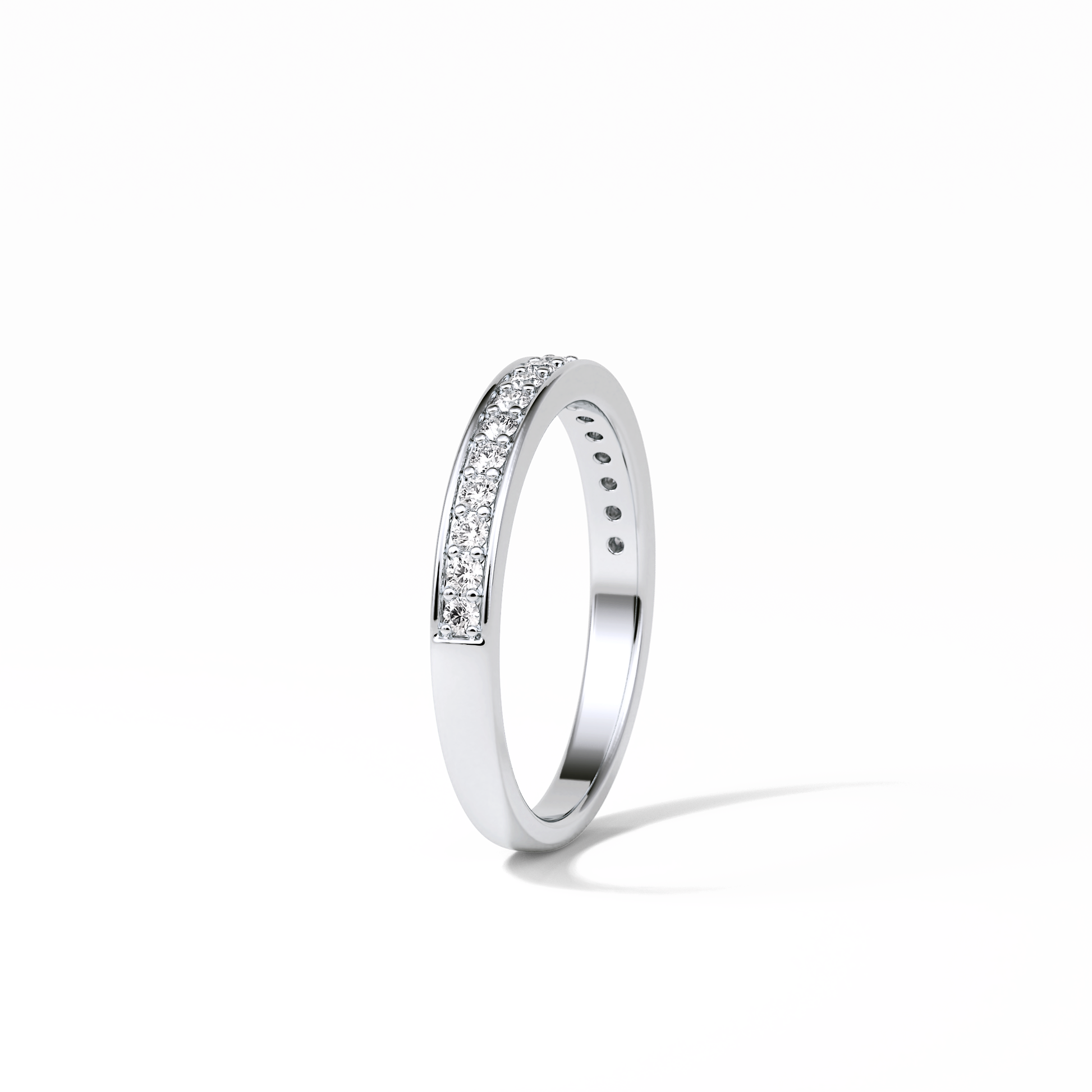 0.3 TCW Round Shaped Wedding Band 6